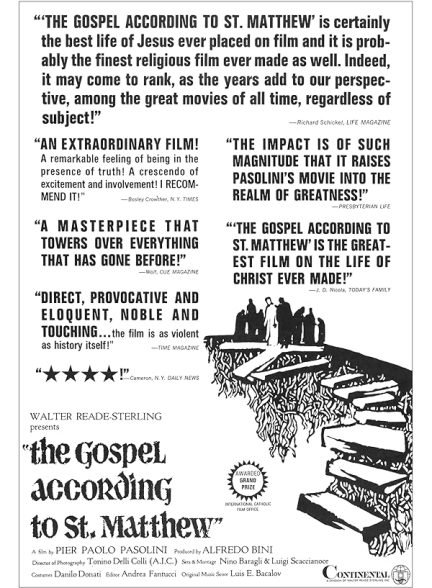 دانلود فیلم The Gospel According to St. Matthew
