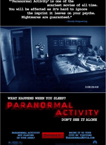دانلود فیلم Paranormal Activity