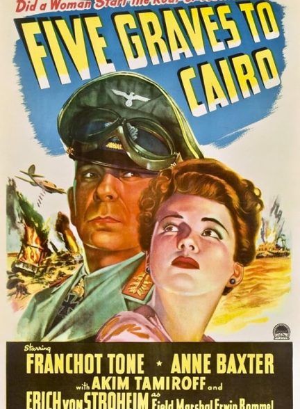 دانلود فیلم Five Graves to Cairo