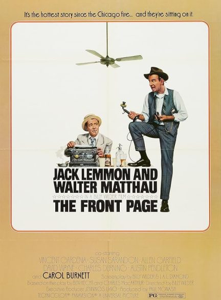 دانلود فیلم The Front Page