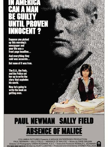 دانلود فیلم Absence of Malice